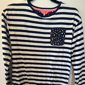 Joules Girls Long-sleeved Shirt, Size 11/12